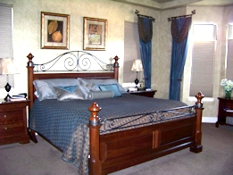 clean bedroom