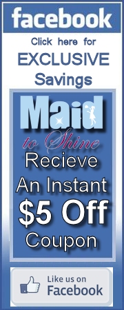 Maid to Shine House Cleaning Facebook Coupon