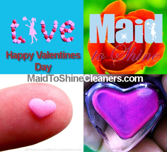 Happy Valentines Day from Maid To Shine