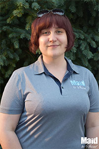 Maid to Shine Cleaning Tech Ashleigh Ashleigh