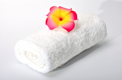 House Cleaning Tips White cotton Towels