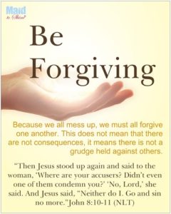 Value 5 Be Forgiving