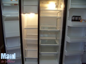 Refrigerator After Maid to Shine Deluxe Cleaning